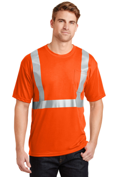 Picture of CornerStone - ANSI 107 Class 2 Safety T-Shirt. CS401