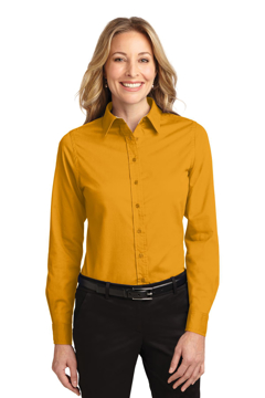 Picture of Port Authority Ladies Long Sleeve Easy Care Shirt. L608