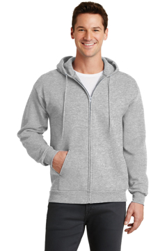Picture of Port & Company - Core Fleece Full-Zip Hooded Sweatshirt. PC78ZH