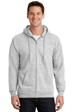 Picture of Port & Company - Essential Fleece Full-Zip Hooded Sweatshirt. PC90ZH