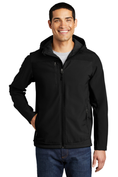 Picture of Port Authority Hooded Core Soft Shell Jacket. J335