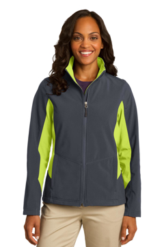 Picture of Port Authority Ladies Core Colorblock Soft Shell Jacket. L318
