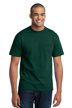 Picture of Port & Company - Core Blend Pocket Tee. PC55P