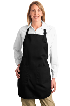 Picture of Port Authority Full-Length Apron with Pockets. A500