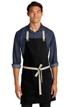Picture of Port Authority Canvas Full-Length Two-Pocket Apron A815