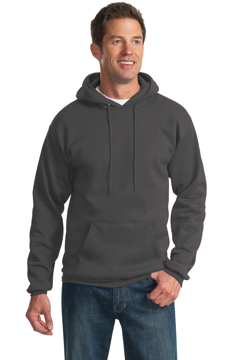 Picture of Port & Company Tall Essential Fleece Pullover Hooded Sweatshirt. PC90HT