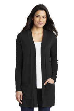 Picture of Port Authority Ladies Concept Long Pocket Cardigan . LK5434