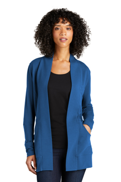 Picture of Port Authority Ladies Microterry Cardigan LK825