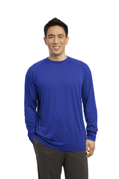 Picture of Sport-Tek Long Sleeve Ultimate Performance Crew. ST700LS
