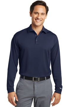 Picture of Nike Long Sleeve Dri-FIT Stretch Tech Polo. 466364