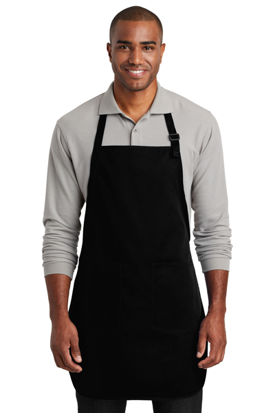 Picture of Port Authority Full-Length Two-Pocket Bib Apron. A600