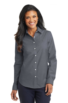 Picture of Port Authority Ladies SuperPro Oxford Shirt. L658