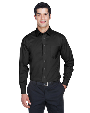 Picture of Devon & Jones Men's Crown Collection® Solid Stretch Twill Woven Shirt