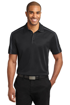 Picture of Port Authority Silk Touch Performance Colorblock Stripe Polo. K547
